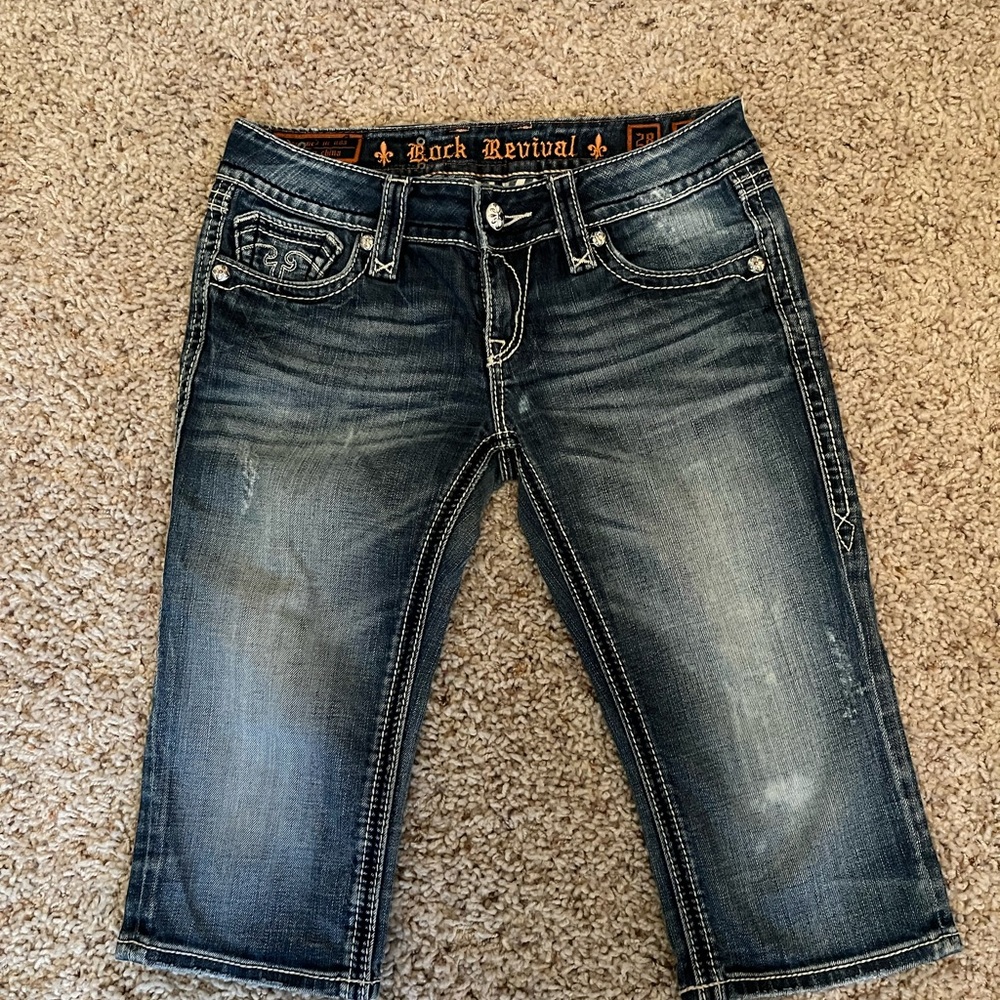 Rock Revival Alanis capri jean